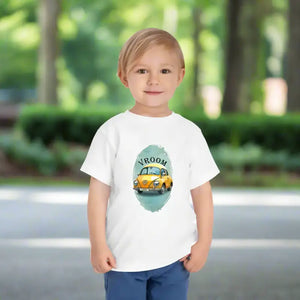 Toddler Tee Cute Car Comfort Style - Dipaliz - Baby & Clothing