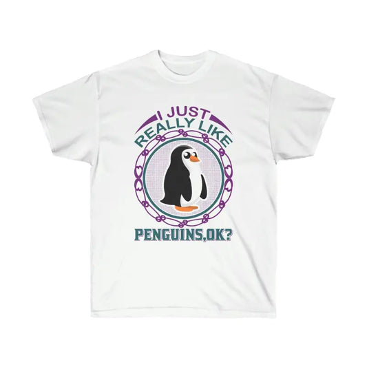 Waddle Into Style With The Penguin Ultra Cotton Tee - T-shirt