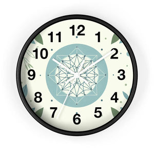 Abstract Art Wall Clock – Wood Nature Decor - Dipaliz - Clocks