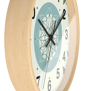 Abstract Art Wall Clock – Wood Nature Decor - Dipaliz - Clocks