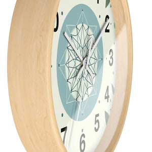Abstract Art Wall Clock – Wood Nature Decor - Dipaliz - Clocks