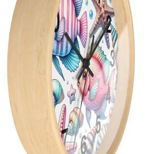 Fishes Wall Clock – Eco Friendly 12 Inch - Dipaliz - Clocks