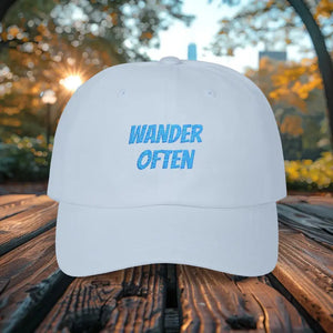 Hats - Classic Dad Cap with Snap Closure - Comfort Style - Dipaliz Light Blue / one Size