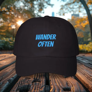 Hats - Classic Dad Cap with Snap Closure - Comfort Style - Dipaliz Black / one Size