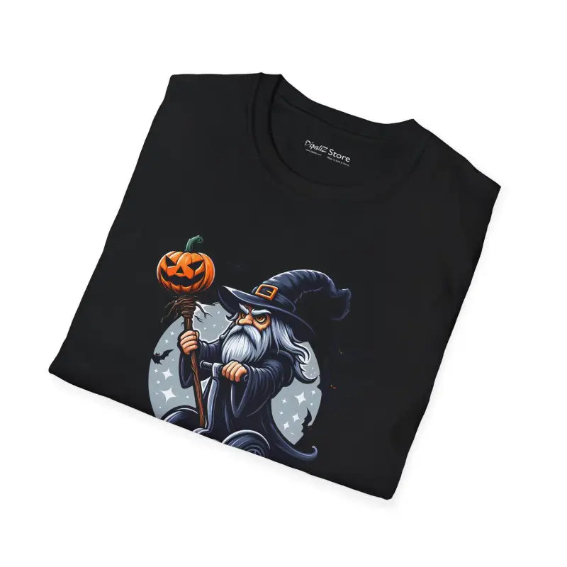 Warlock Halloween Unisex Softstyle Tee Fashion Trends 2024 - T-shirt