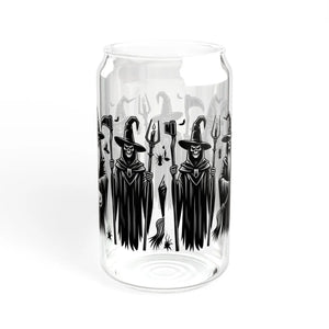 Enchanting Warlock Sipper Glass - Gasket-push Bamboo Lid - Dipaliz - Tumblers