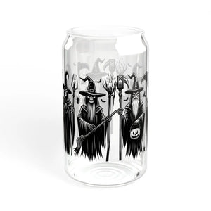 Enchanting Warlock Sipper Glass - Gasket-push Bamboo Lid - Dipaliz - Tumblers