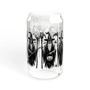 Enchanting Warlock Sipper Glass - Gasket-push Bamboo Lid - Dipaliz - Tumblers
