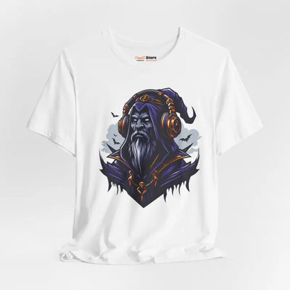 Unlock Magic & Music with Warlock Jersey Short Sleeve Tee! - T-shirt