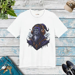 Warlock Jersey Short Sleeve Tee Retail Fit Magic Style - Dipaliz - White / s - T-shirts