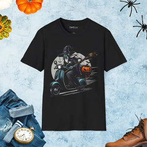 Warlock Witch Halloween Fun Unisex Softstyle T-shirt - Dipaliz - Black / s - T-shirts
