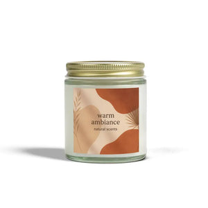 Coconut Apricot Wax Scented Candles Cozy Vibes Dipaliz - 4oz / Clear / Fraser Fir