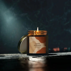 Coconut Apricot Wax Scented Candles Cozy Vibes Dipaliz