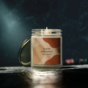 Coconut Apricot Wax Scented Candles Cozy Vibes Dipaliz