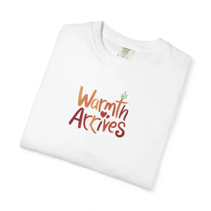 Relaxed Fit Cotton T-shirt - Warmth Arrives - Dipaliz - T-shirts