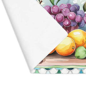 Bright Watercolor Fruits Placemats - Colorful Dining Decor - Dipaliz - 18’’ × 14’’