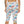 Watercolor Mountain Capri Leggings - Brushed Suede Finish - Dipaliz