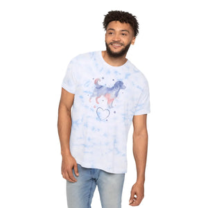 Watercolor Spaniel Graphic Tee – Soft Cotton - Dipaliz - T-shirts