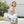 Watercolor Woodland Tote - Cream Rope Handles - Dipaliz - Luggage & Bags
