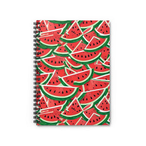 Vibrant Watermelon Spiral Notebook - Ruled Line - Dipaliz - Notebooks & Notepads