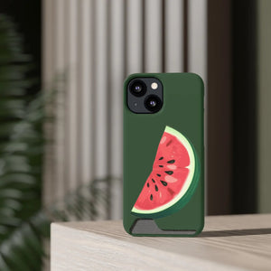 Watermelon Phone Case - Impact Resistant Card Holder - Dipaliz - Mobile Cases