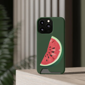 Watermelon Phone Case - Impact Resistant Card Holder - Dipaliz - Mobile Cases