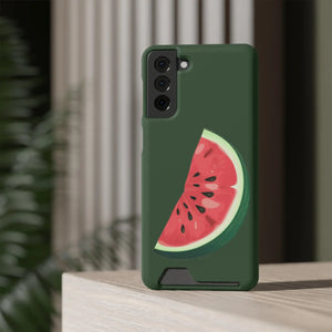 Watermelon Phone Case - Impact Resistant Card Holder - Dipaliz - Mobile Cases
