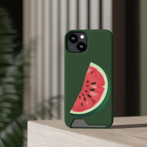 Watermelon Phone Case - Impact Resistant Card Holder - Dipaliz - Mobile Cases