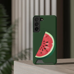 Watermelon Phone Case - Impact Resistant Card Holder - Dipaliz - Mobile Cases
