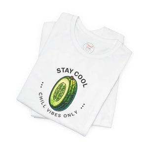 Soft Unisex Jersey Cool Cucumber Tee - Cotton - Dipaliz - T-shirts