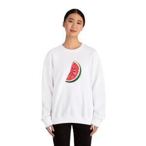 Sweatshirt - Watermelon Crewneck Summer Vibes Cozy - Dipaliz