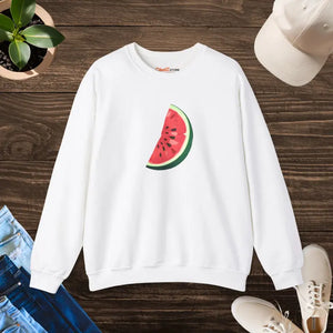 Sweatshirt - Watermelon Crewneck Summer Vibes Cozy - Dipaliz s / White