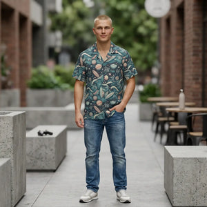 Tropical Hawaiian Camp Shirt - Catch Summer Vibes - Dipaliz - Shirts - Xs