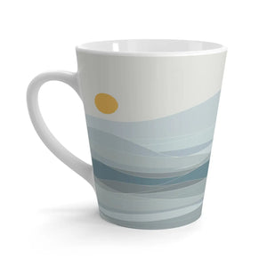 Ocean Waves Ceramic Latte Mug High-quality Printing - Dipaliz - Mugs