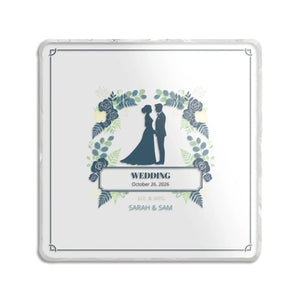 Personalized Wedding Keepsake Plaque – Acrylic - Dipaliz - Sculptures & Statues