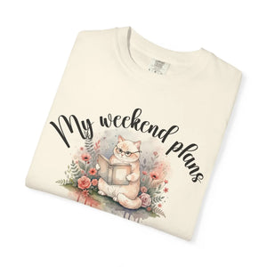 Cute Cat Flowers Graphic Tee - Lazy Day Cotton - Dipaliz - T-shirts