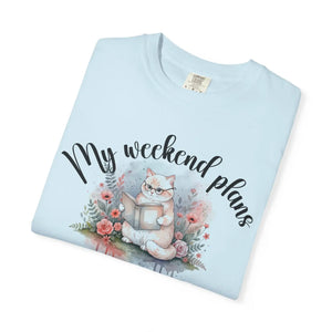 Cute Cat Flowers Graphic Tee - Lazy Day Cotton - Dipaliz - T-shirts