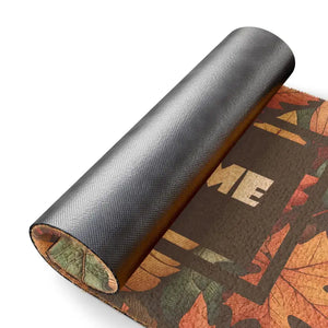 Tufted Coir Coconut Fiber Doormat Autumn Foliage - Dipaliz - 24’’ x 16’’ - Door Mats