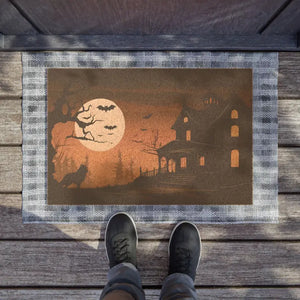 Coir Coconut Fiber Doormat with Black Vinyl Backing - Dipaliz - 24’’ x 16’’ - Door Mats