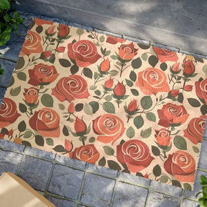 Tufted Coir Coconut Door Mat - Durable Welcome Style - Dipaliz - 24’’ x 16’’ - Mats