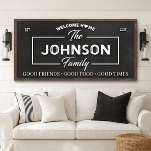 Custom Canvas Sign - Eco-friendly Gifts for Her - Dipaliz - 20x10 Inch Medium Premium Gallery Wrapped