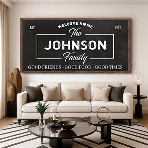 Custom Canvas Sign - Eco-friendly Gifts for Her - Dipaliz