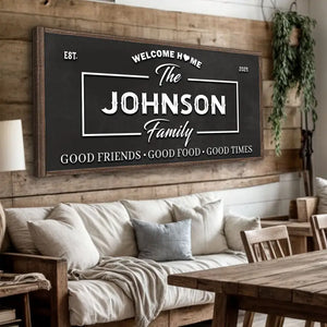 Custom Canvas Sign - Eco-friendly Gifts for Her - Dipaliz