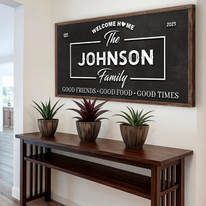 Custom Canvas Sign - Eco-friendly Gifts for Her - Dipaliz