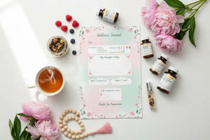 Digital Downloads - Wellness Journal Printable - Holistic Health Tracker - Dipaliz