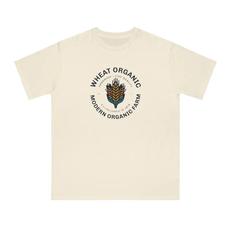 Cozy Up in our Organic Classic Wheat Tee for Ultimate Comfort - T-shirt