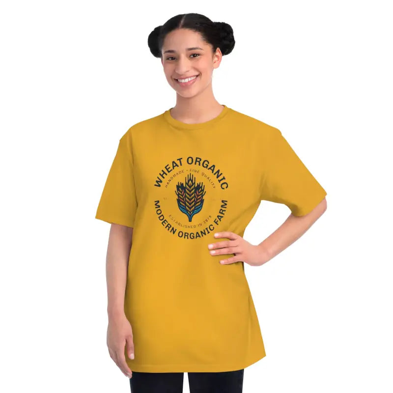 Cozy Up in our Organic Classic Wheat Tee for Ultimate Comfort - Beehive / s T-shirt