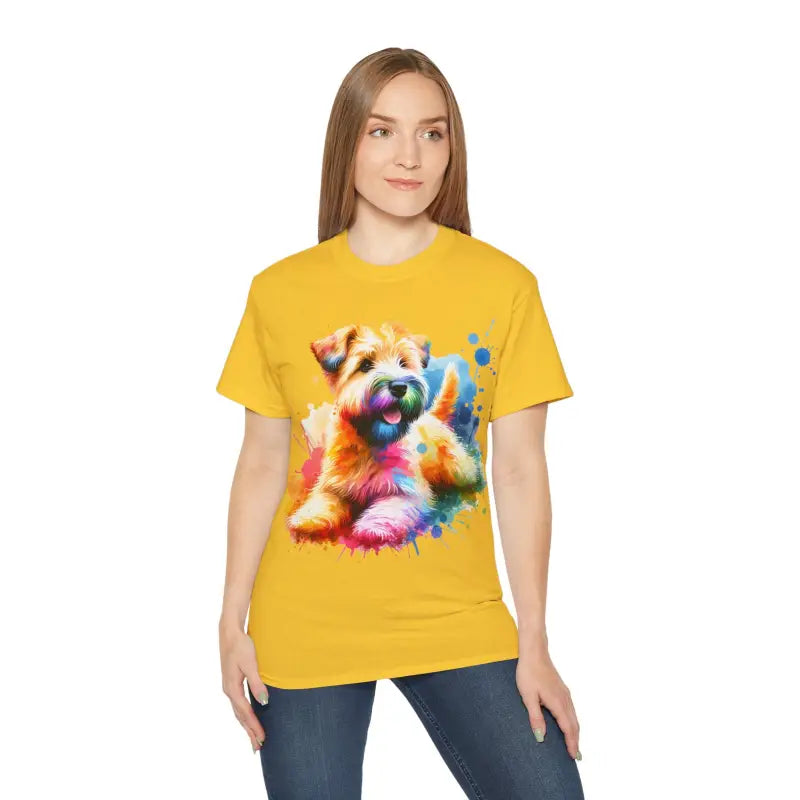 Wheaten Terrier Unisex Ultra Cotton Tee: Paw-some Style! - T-shirt