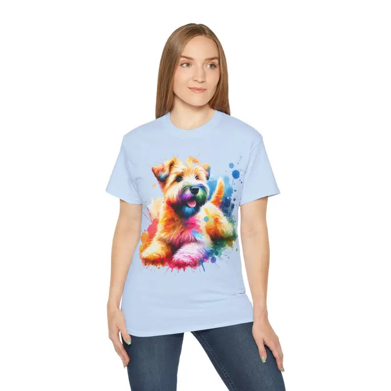 Wheaten Terrier Unisex Ultra Cotton Tee: Paw-some Style! - T-shirt