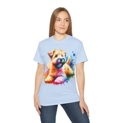 Wheaten Terrier Unisex Ultra Cotton Tee: Paw-some Style! - T-shirt